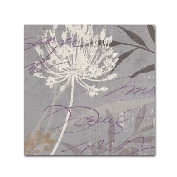 Lisa Audit 'Greenology Gray I' Canvas Art, 24x24, Trademark Fine Art, Mfr#: WAP00632-C2424GG
